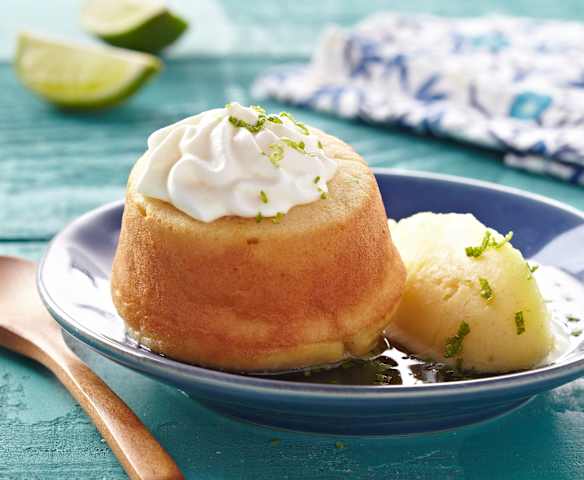 Baba à la noix de coco