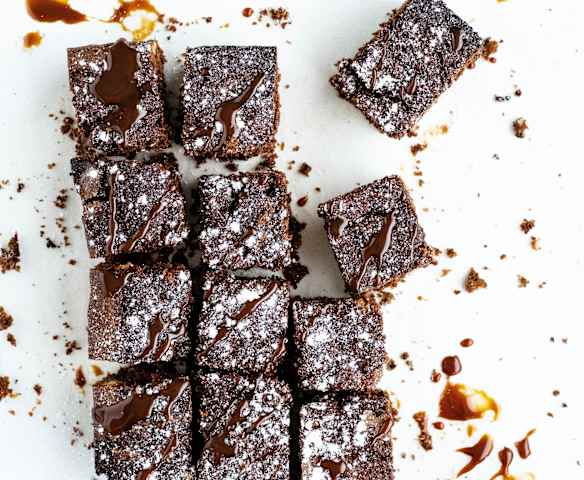 Brownies al caramello Brownies al caramello
