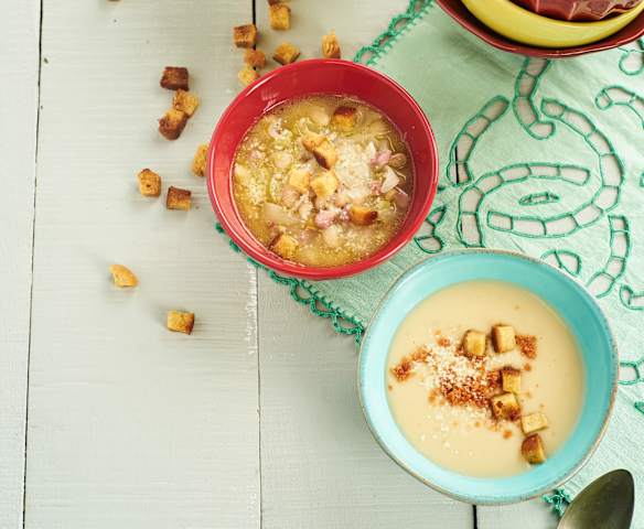 Creme de feijão-branco