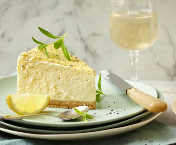Cheesecake au citron et pavot