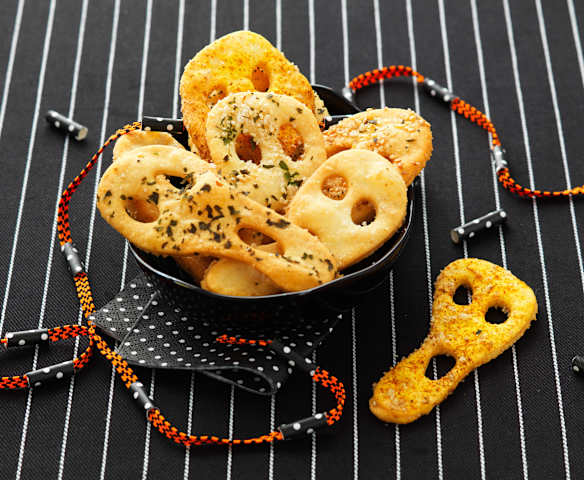 Biscuits apéritifs "fantômes"