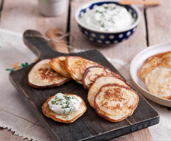 Litewskie bliny pszenno-owsiane