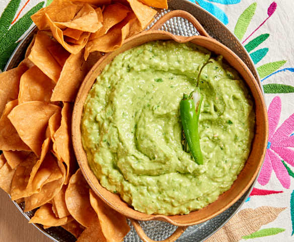 Tomatillo Avocado Guacamole