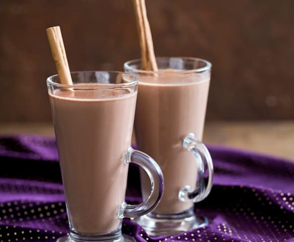Spiced hot chocolate