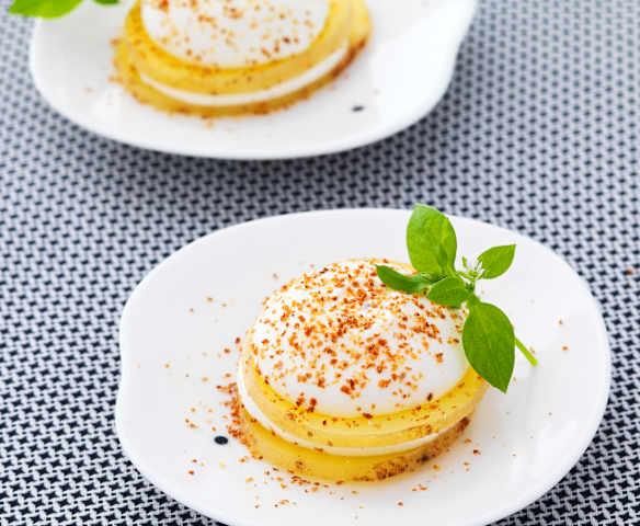 Gratin dauphinois comme un tiramisu - Christophe Aribert