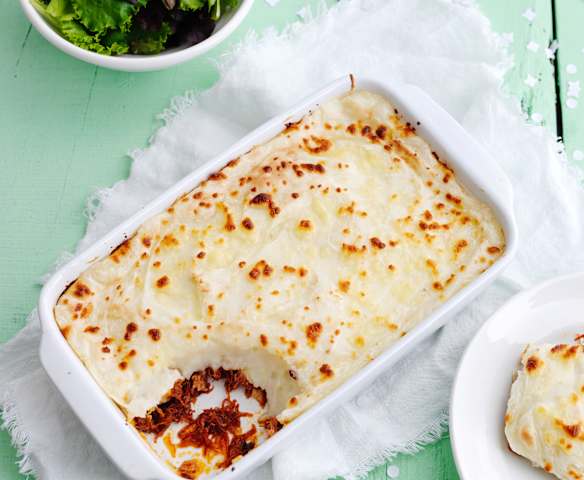 Escondidinho de carne seca