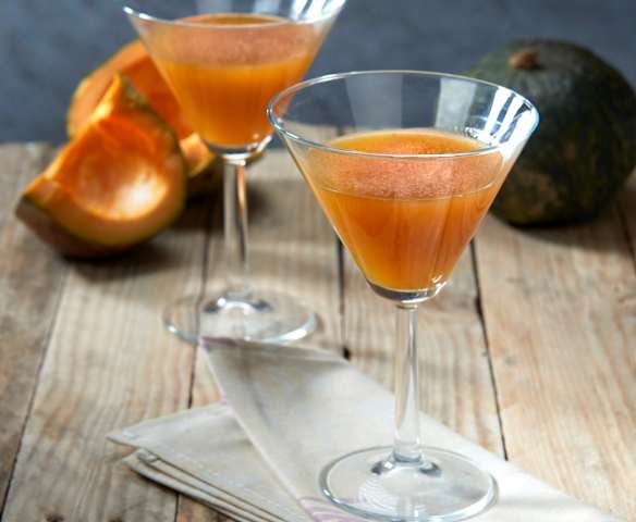 Kürbiscocktail
