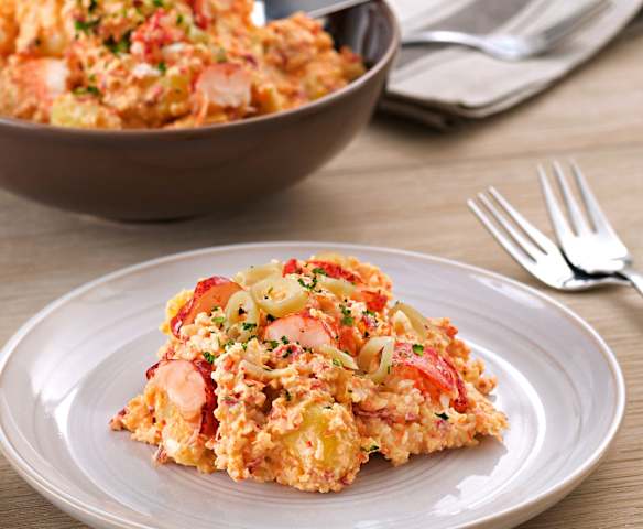 Ensaladilla de patata con bogavante