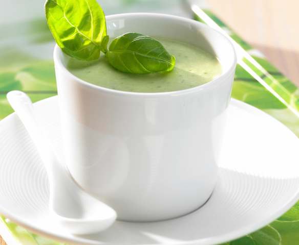 Basilikumsuppe