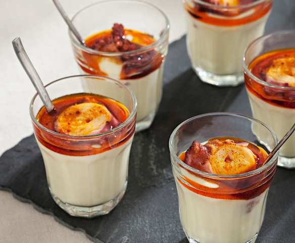 Crema di patate con polpo Crema di patate con polpo