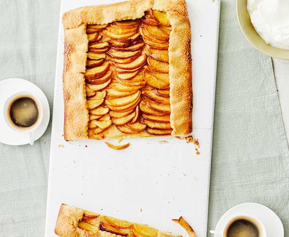 Pfirsich-Tarte Pfirsich-Tarte