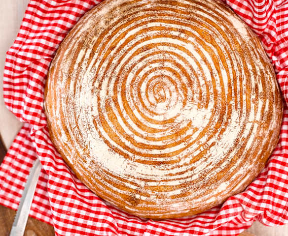 Český chléb z žitného kvásku