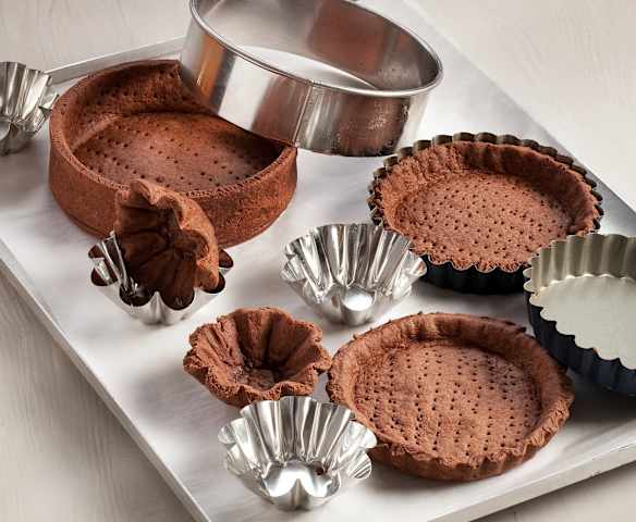 Pasta sablé al cacao