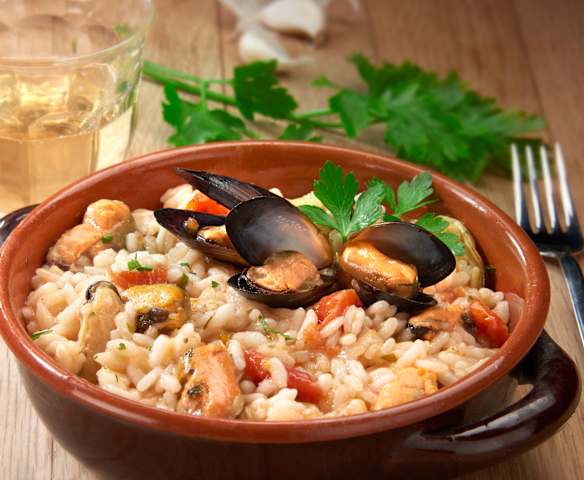 Risotto alle cozze
