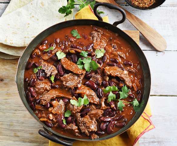 Emincé de bœuf à la mexicaine