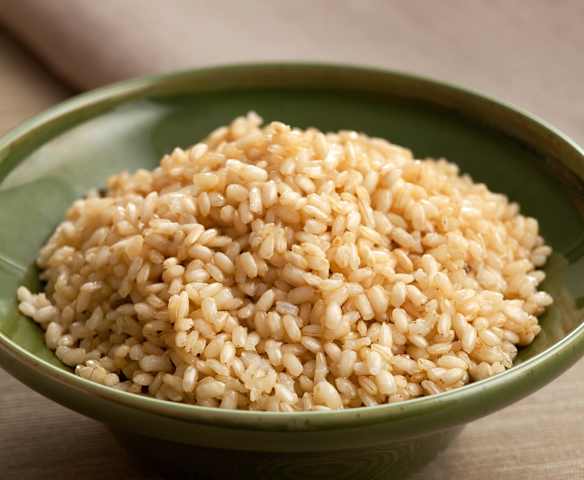 Cocción de arroz integral