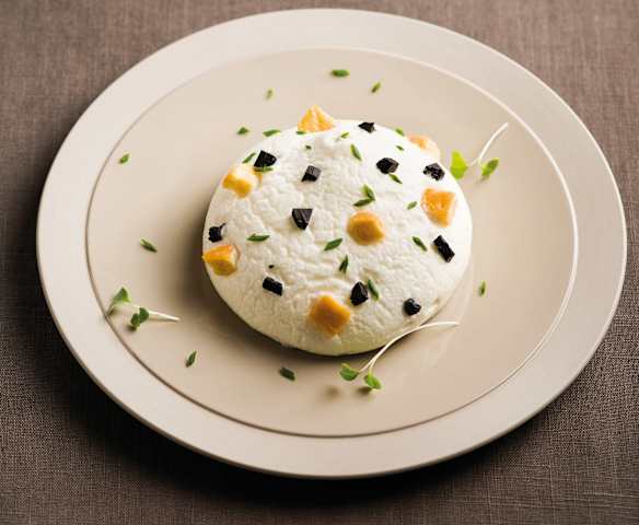 FEVRIER Espumas au brie de Nangis, aux truffes et à la ciboulette - Nicolas Masse