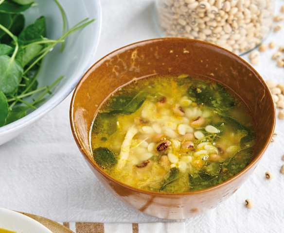 Canja de feijão-frade