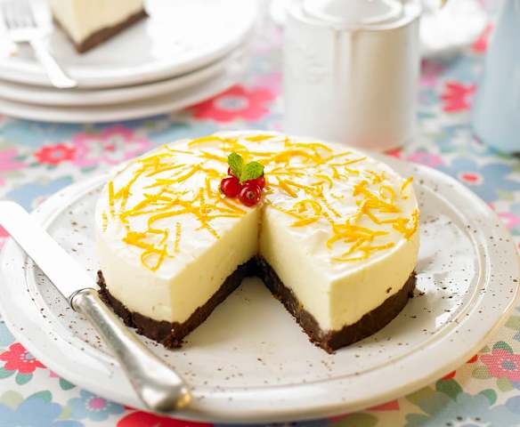 Cheesecake de laranja