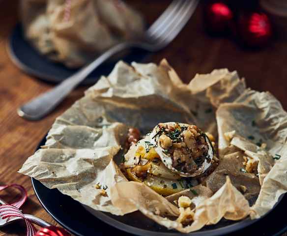 Pear and Goat's Cheese Parcels