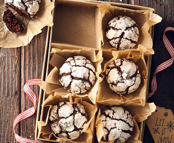Boules de neige au chocolat Boules de neige au chocolat