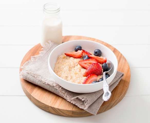 Warming porridge (Skinnymixers)