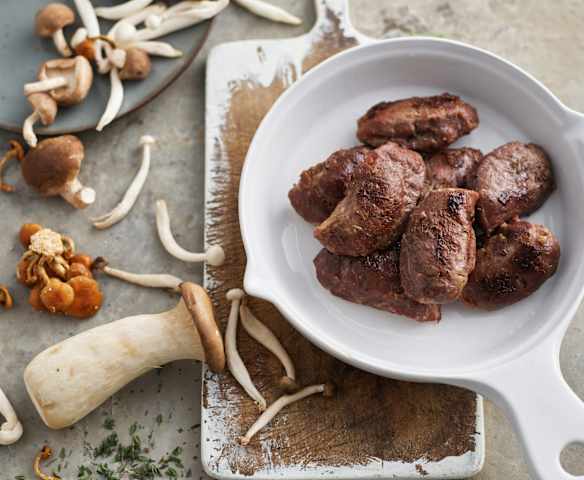 Sous-vide joues de porc