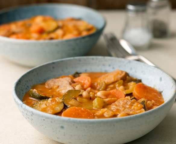 Cassoulet with Duck and Extra Veg