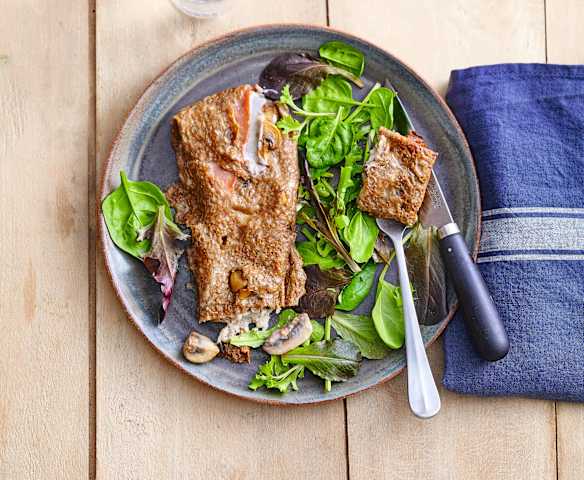 Pannequets jambon-champignons