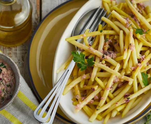 Haricots beurre en vinaigrette