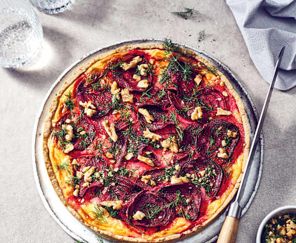 Rote-Bete-Tarte