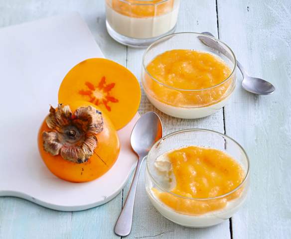 Douceur de crème au kaki