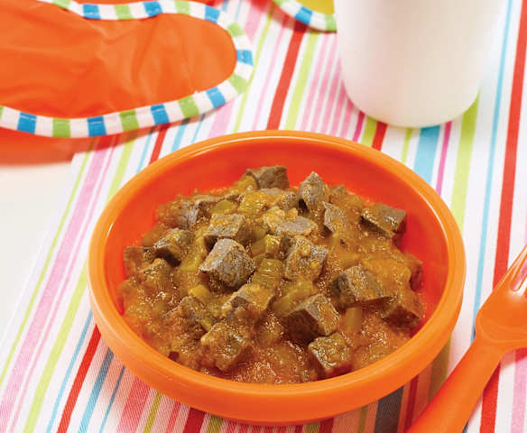 Domatesli Biberli Ciger (Bebek Yemeği)