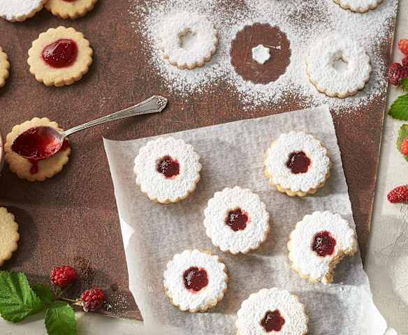 Galletas linzer