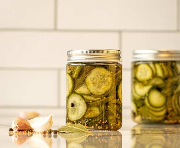 Burger pickles (Thermomix® Cutter)