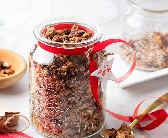 Granola navideña