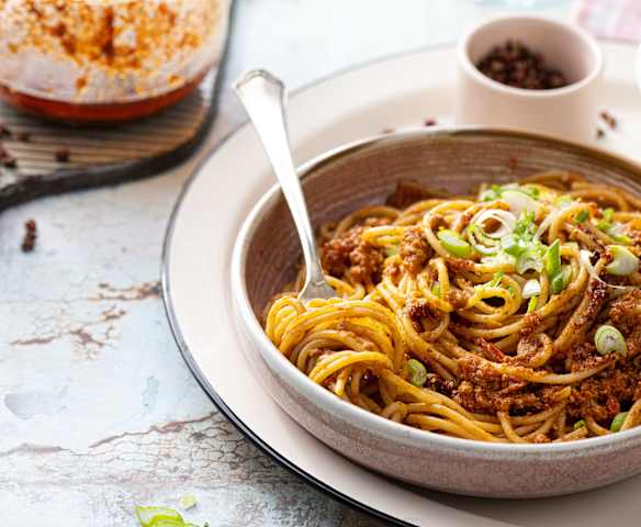 Espaguetis Sichuán