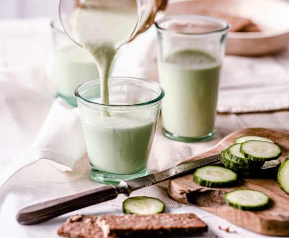 Lassi au concombre