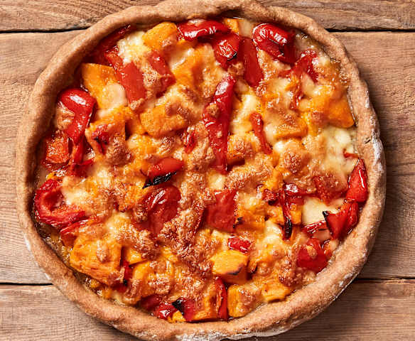 Torta salata patate dolci e peperoni Torta salata patate dolci e peperoni