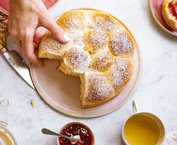 Brioche butchy à la fleur d'oranger Brioche butchy à la fleur d'oranger