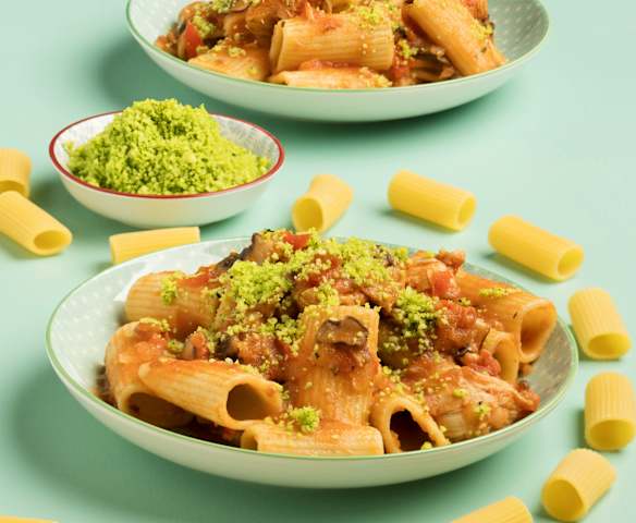 Hendl-Rigatoni "all in one"