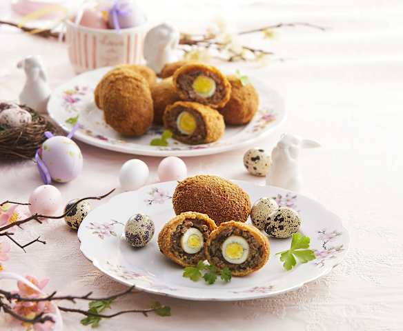 Uova alla scozzese (Scotch eggs) Uova alla scozzese (Scotch eggs)