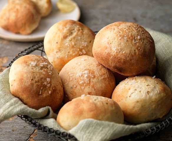 Herb and Ricotta Dinner Rolls