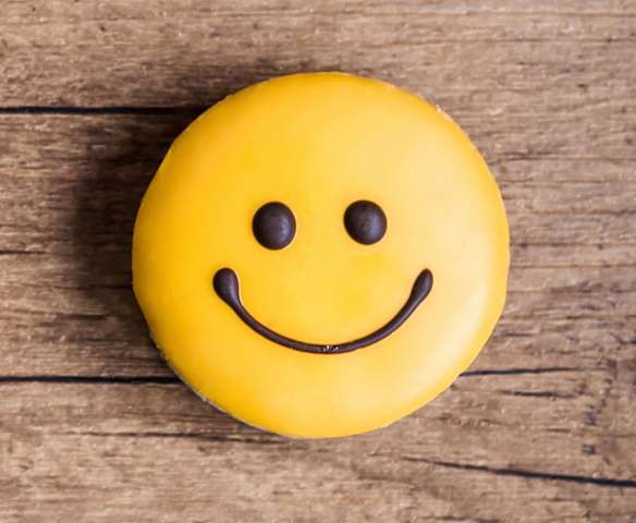 Galletas emoticono feliz