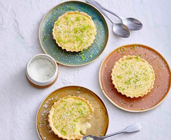 Tartelettes au citron vert