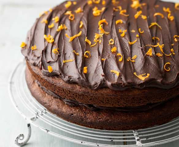 Chocolate Jaffa Cake (Gluten Free)