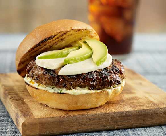 Chorizo Burger with Jalapeno Aioli