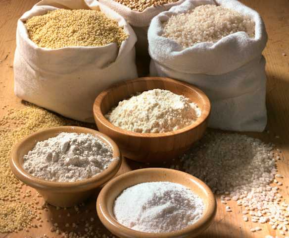Harina de mijo, arroz y sarraceno (sin gluten)