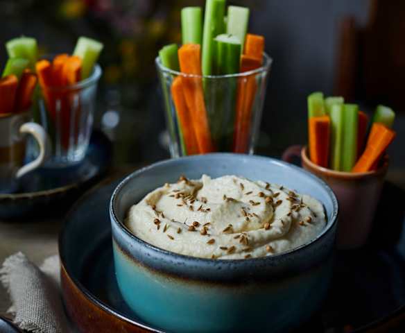 Blumenkohl-Hummus