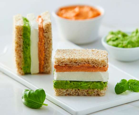 Tramezzini tricolore